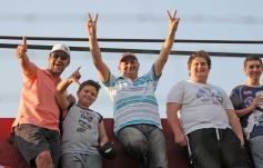 Foto de la galería: Guaraní y Aldosivi estuvieron mano a mano