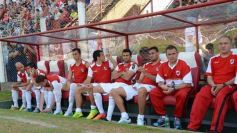 Foto de la galería: Guaraní y Aldosivi estuvieron mano a mano