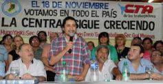 Foto de la galería: La CTA presentó a Grillo Caballero como su candidato