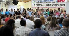 Foto de la galería: La CTA presentó a Grillo Caballero como su candidato