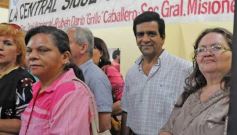 Foto de la galería: La CTA presentó a Grillo Caballero como su candidato