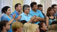 Foto de la galería: La CTA presentó a Grillo Caballero como su candidato