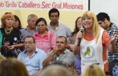 Foto de la galería: La CTA presentó a Grillo Caballero como su candidato