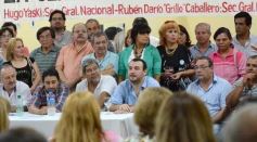 Foto de la galería: La CTA presentó a Grillo Caballero como su candidato
