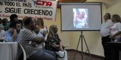 Foto de la galería: La CTA presentó a Grillo Caballero como su candidato