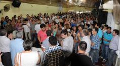 Foto de la galería: La CTA presentó a Grillo Caballero como su candidato