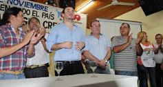 Foto de la galería: La CTA presentó a Grillo Caballero como su candidato