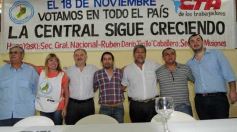 Foto de la galería: La CTA presentó a Grillo Caballero como su candidato