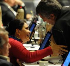 Foto de la galería: En una larga jornada, la Legislatura cerró su ciclo 2014