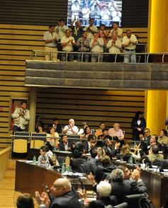 Foto de la galería: En una larga jornada, la Legislatura cerró su ciclo 2014