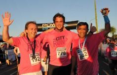 Foto de la galería: Unos 400 atletas corrieron a favor de la vida sana en la costanera