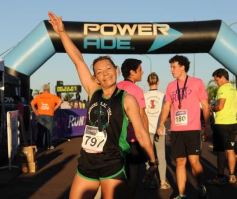 Foto de la galería: Unos 400 atletas corrieron a favor de la vida sana en la costanera