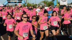 Foto de la galería: Unos 400 atletas corrieron a favor de la vida sana en la costanera