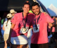Foto de la galería: Unos 400 atletas corrieron a favor de la vida sana en la costanera