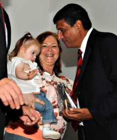 Foto de la galería: Premiaron a los que trabajaron intensamente en 2014 por los derechos de los niños