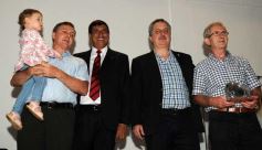 Foto de la galería: Premiaron a los que trabajaron intensamente en 2014 por los derechos de los niños