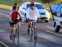 Foto de la galería: Miles de ciclistas pedalearon a Itatí, movidos por la fe