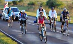 Foto de la galería: Miles de ciclistas pedalearon a Itatí, movidos por la fe