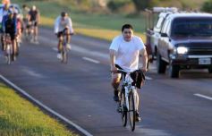 Foto de la galería: Miles de ciclistas pedalearon a Itatí, movidos por la fe