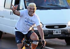 Foto de la galería: Miles de ciclistas pedalearon a Itatí, movidos por la fe