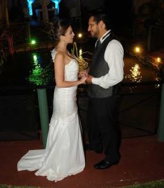 Foto de la galería: Andrea y César sellaron su amor en los papeles y ante Dios: emoción y fiesta