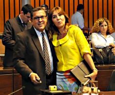 Foto de la galería: Con el 82,5% de los votos, Rovira fue reelecto presidente del Parlamento Misionero