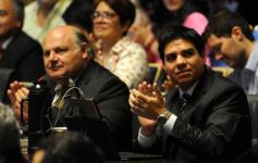 Foto de la galería: Con el 82,5% de los votos, Rovira fue reelecto presidente del Parlamento Misionero