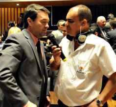 Foto de la galería: Con el 82,5% de los votos, Rovira fue reelecto presidente del Parlamento Misionero