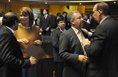 Foto de la galería: Con el 82,5% de los votos, Rovira fue reelecto presidente del Parlamento Misionero
