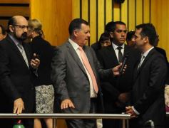 Foto de la galería: Con el 82,5% de los votos, Rovira fue reelecto presidente del Parlamento Misionero