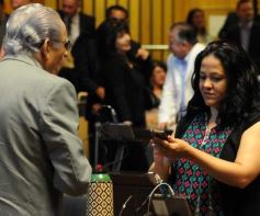 Foto de la galería: Con el 82,5% de los votos, Rovira fue reelecto presidente del Parlamento Misionero