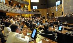 Foto de la galería: Con el 82,5% de los votos, Rovira fue reelecto presidente del Parlamento Misionero