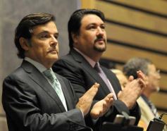 Foto de la galería: Con el 82,5% de los votos, Rovira fue reelecto presidente del Parlamento Misionero