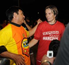 Foto de la galería: "Estoy feliz de las cosas que me dio el fútbol", dijo emocionado Polaquito Marczuk