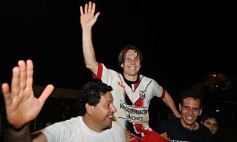 Sixto Fotografías. Deportes. Fútbol Solidario  - "Estoy feliz de las cosas que me dio el fútbol", dijo emocionado Polaquito Marczuk