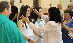 Sixto Fotografías. Sociedad. Iglesia Catedral - Misa Blanca por los 15 años de Oriana Ivet Zarza
