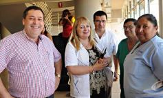 Foto de la galería: Presentan en el teatro lírico detalles de las obras sanitarias que están en ejecución en Misiones