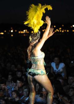 Foto de la galería: Nene Malo hizo de las suyas en el lanzamiento de los carnavales