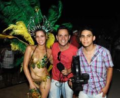Foto de la galería: Nene Malo hizo de las suyas en el lanzamiento de los carnavales