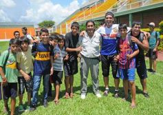 Foto de la galería: En un partido muy especial Crucero recibió al campeón aborigen