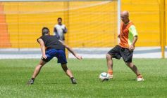 Foto de la galería: En un partido muy especial Crucero recibió al campeón aborigen