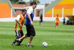 Foto de la galería: En un partido muy especial Crucero recibió al campeón aborigen
