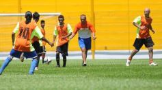 Foto de la galería: En un partido muy especial Crucero recibió al campeón aborigen