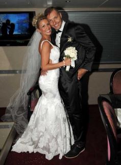 Foto de la galería: Nito Pitana y Romina Ortega dieron el "sí" en el catamarán