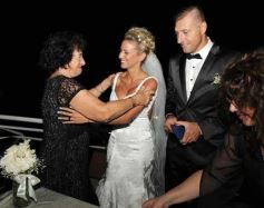 Foto de la galería: Nito Pitana y Romina Ortega dieron el "sí" en el catamarán