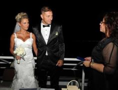 Foto de la galería: Nito Pitana y Romina Ortega dieron el "sí" en el catamarán