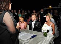 Foto de la galería: Nito Pitana y Romina Ortega dieron el "sí" en el catamarán