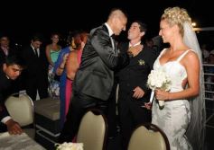 Foto de la galería: Nito Pitana y Romina Ortega dieron el "sí" en el catamarán