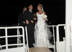 Foto de la galería: Nito Pitana y Romina Ortega dieron el "sí" en el catamarán