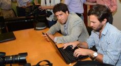 Foto de la galería: Sergio Massa desembarcó con su campaña presidencial en Posadas